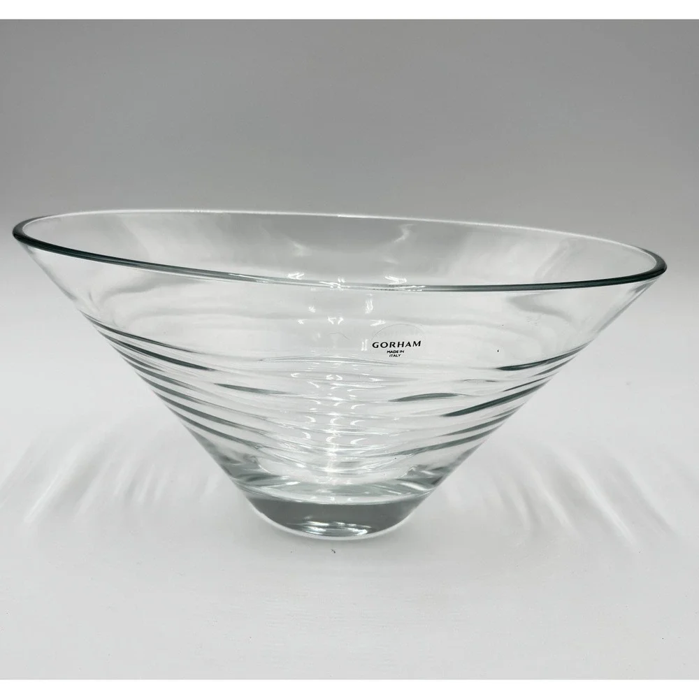 Gorham Kahala Glass Bowl 10.25